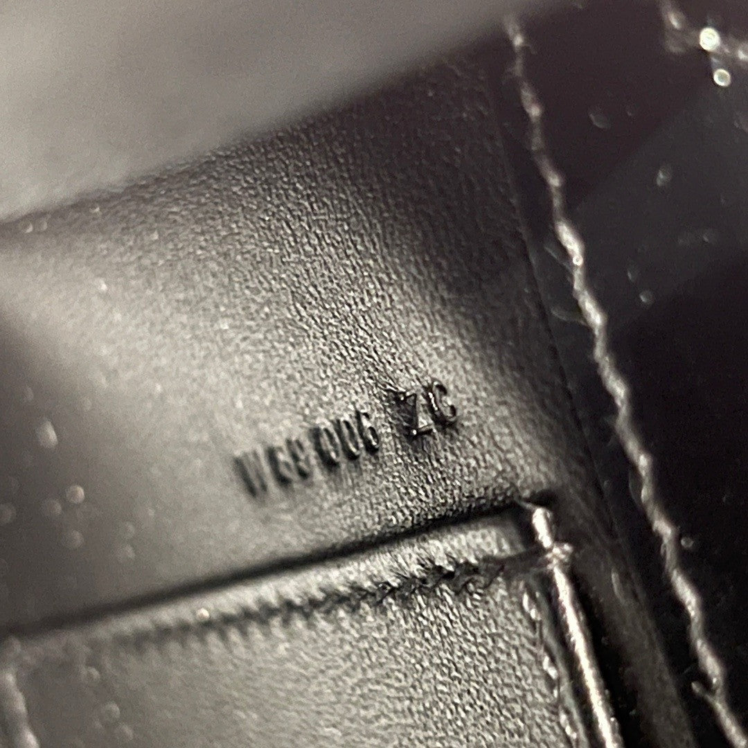 Hermès Limited Edition So-Black Mini Kelly Pochette Box Calf Leather