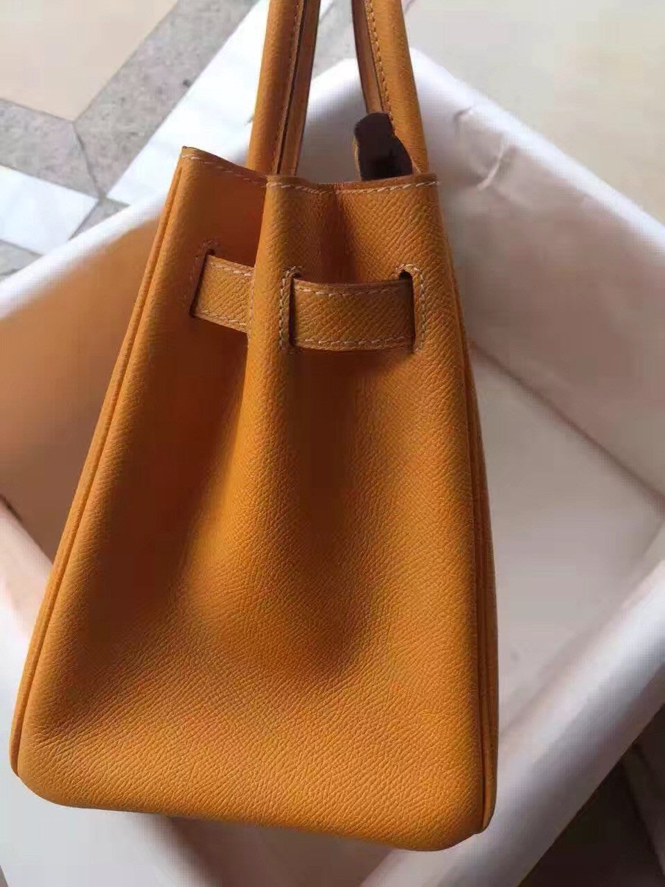 Hermes Gold Birkin Bag 30cm Epsom Gold Hardware