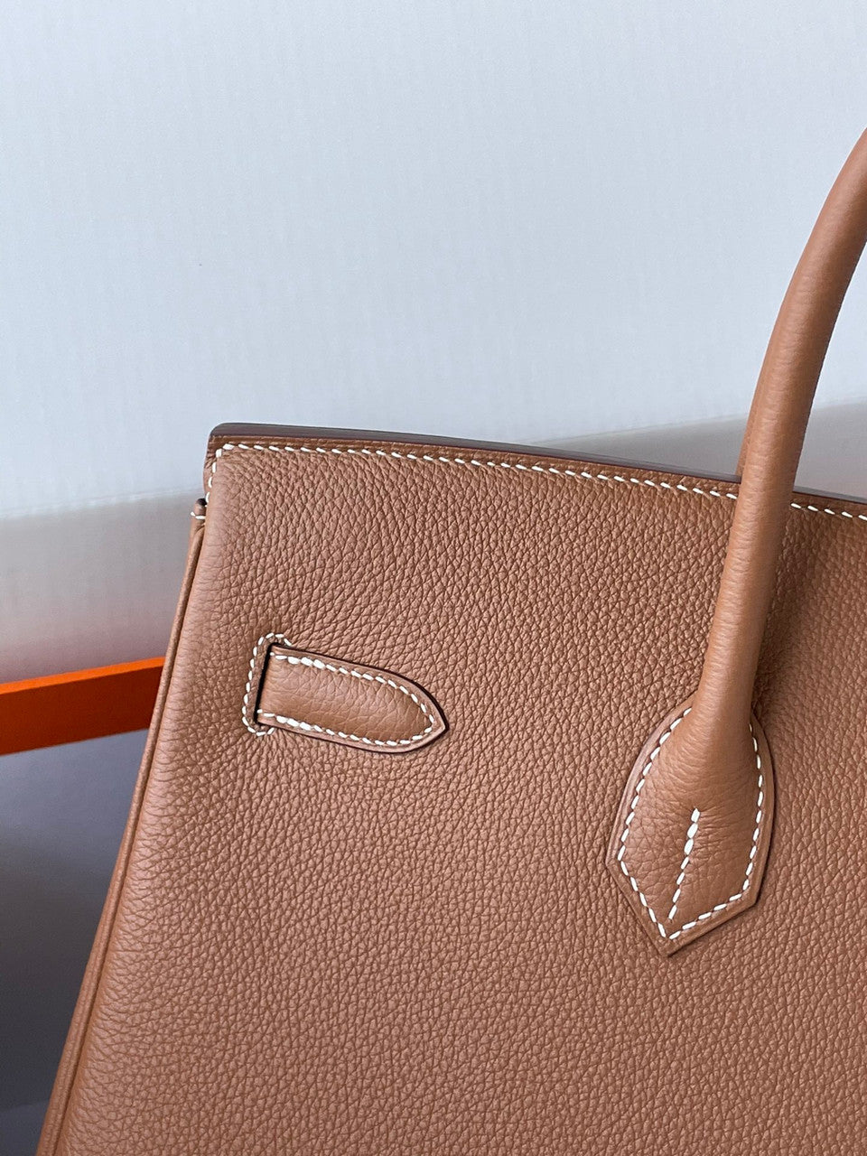 Hermès Birkin 35 cm Gold Togo Leather Gold Hardware