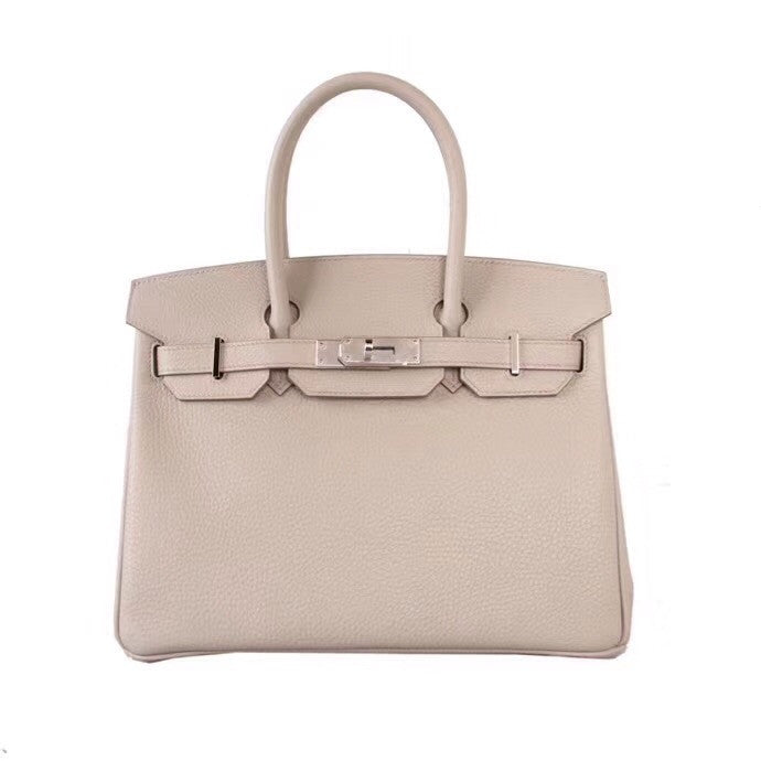 Hermès 80 Gris Perle Birkin 30 cm Togo Leather Palladium Hardware