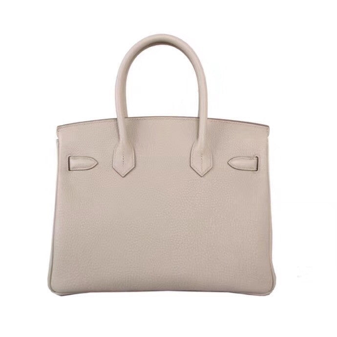 Hermès 80 Gris Perle Birkin 30 cm Togo Leather Palladium Hardware