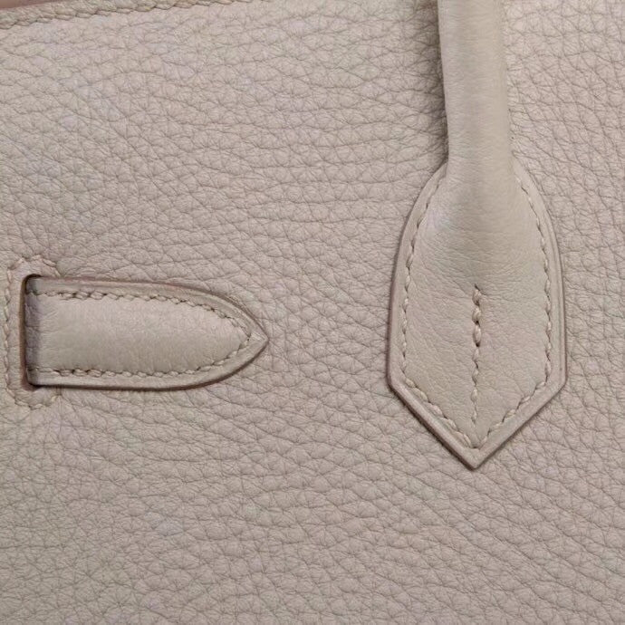 Hermès 80 Gris Perle Birkin 30 cm Togo Leather Palladium Hardware