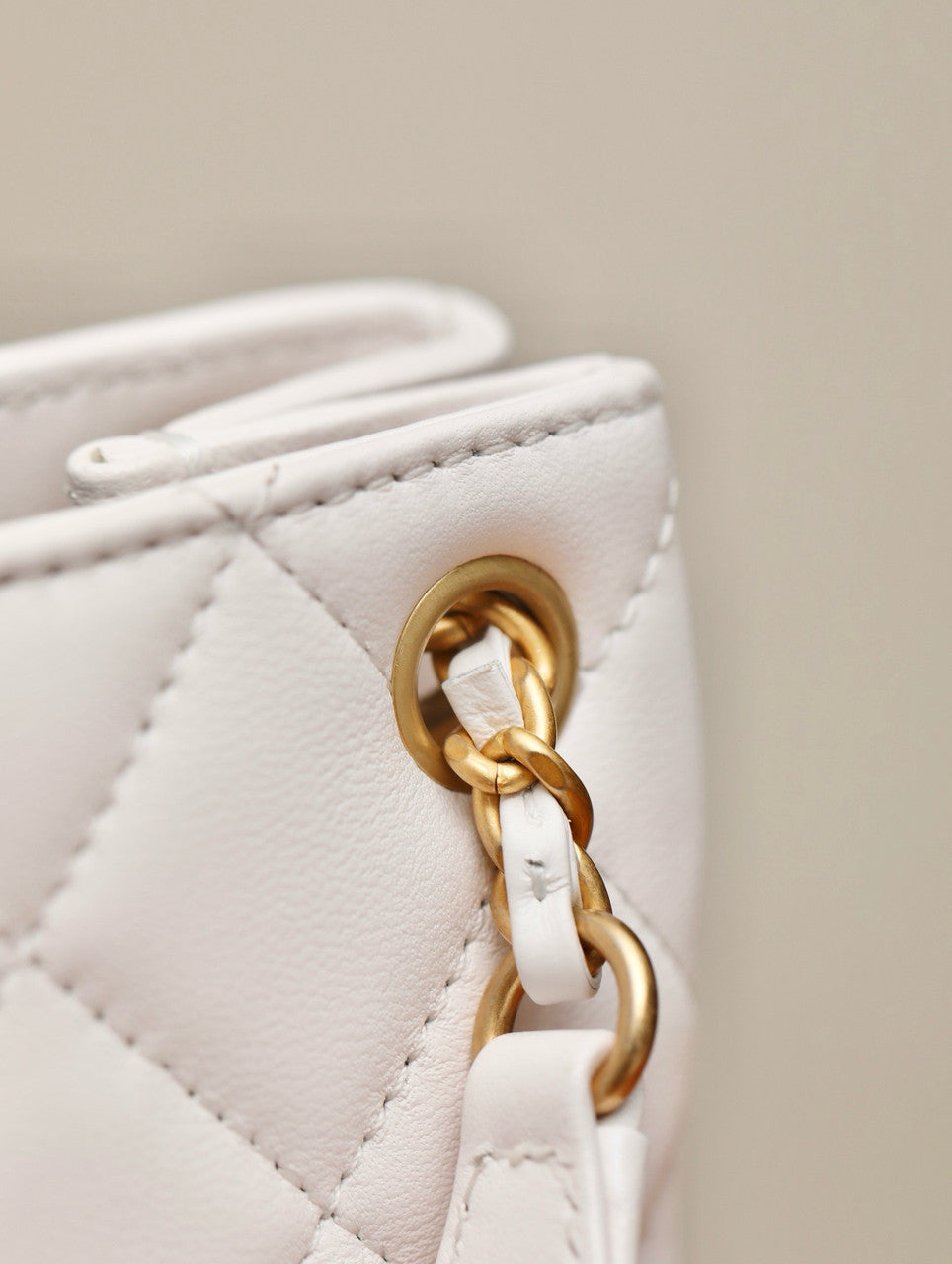 Chanel BAGUETTE BAG WHITE