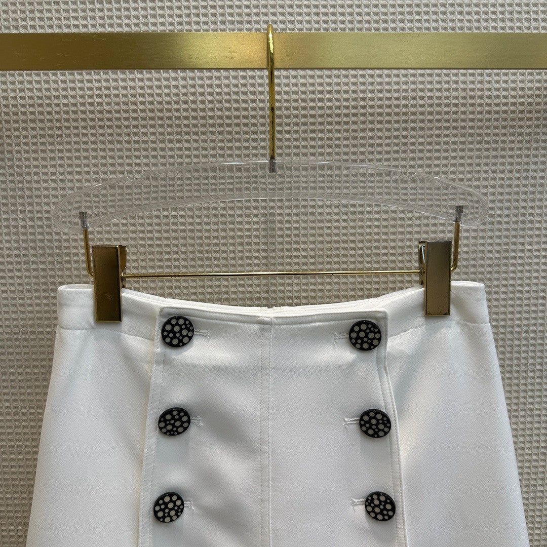 Louis Vuitton 1AB7TI LV x YK Technical Gabardine Midi Skirt