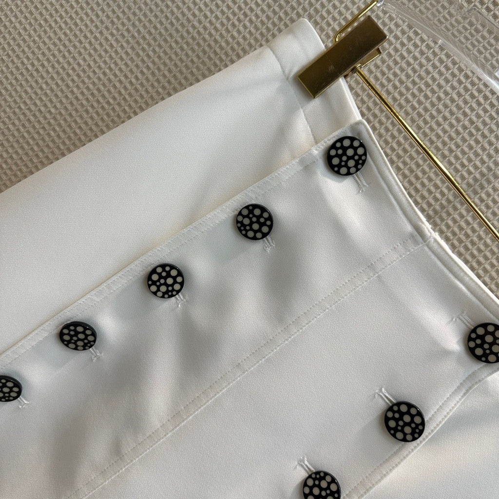 Louis Vuitton 1AB7TI LV x YK Technical Gabardine Midi Skirt