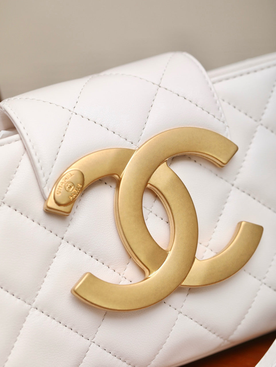 Chanel BAGUETTE BAG WHITE