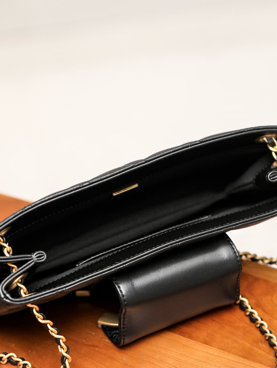 Chanel BAGUETTE BAG BLACK