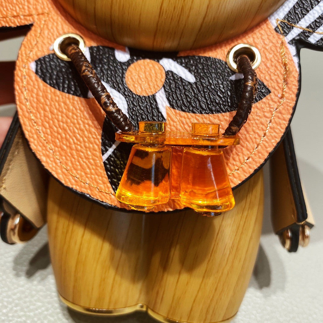 Louis Vuitton Vivienne  LV Wild at heart Petula doll Brown