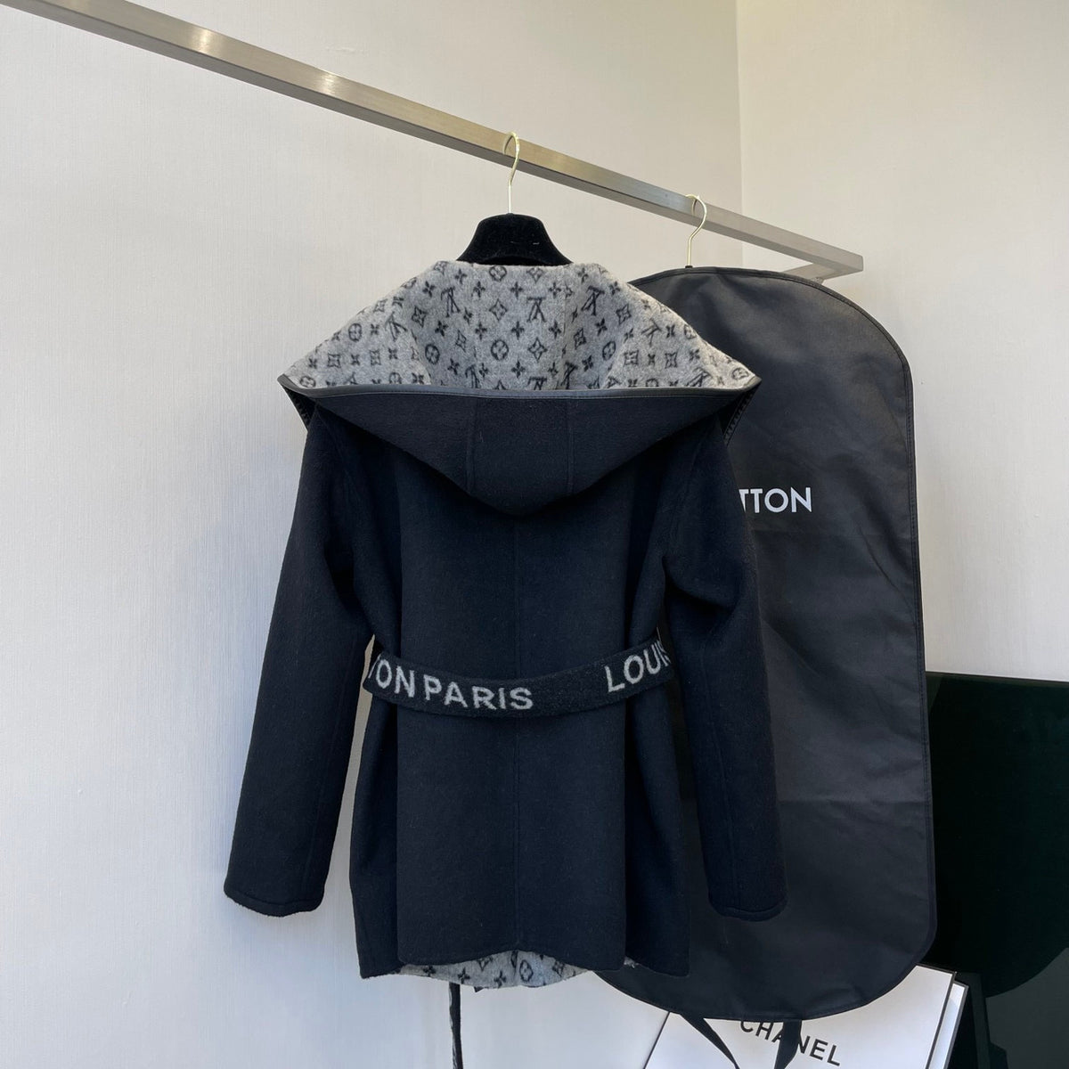 Louis Vuitton 1A91SM  BELTED SHORT WRAP PEA COAT