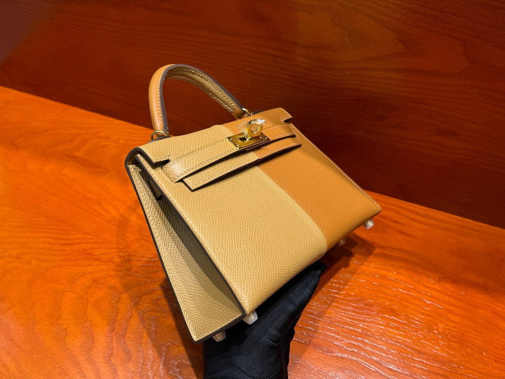 Hermes Casaque  Mini Kelly II 20 Epsom calf Palladium Hardware