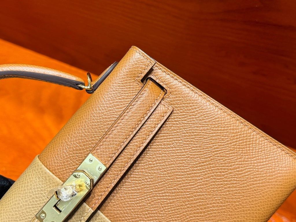 Hermes Casaque  Mini Kelly II 20 Epsom calf Palladium Hardware