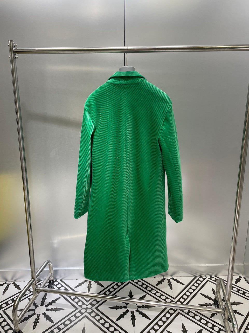 Prada Green Corduroy coat