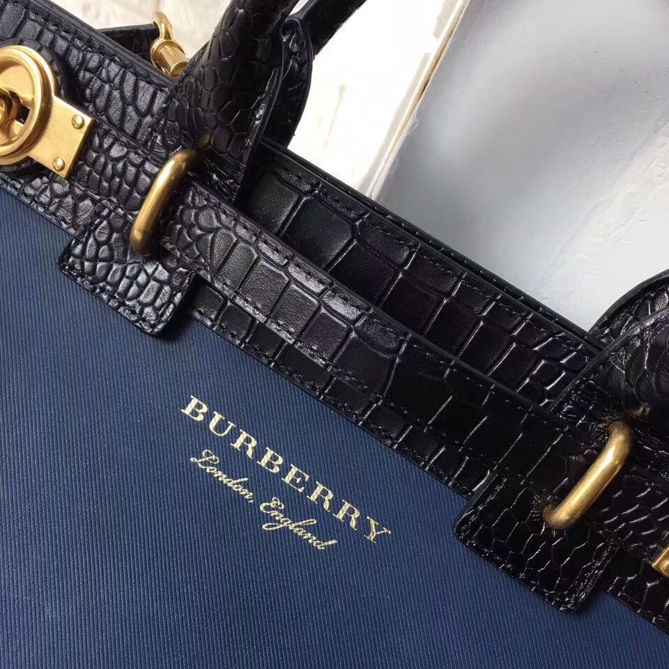 Burberry  The DK88 Luggage Bag Blue