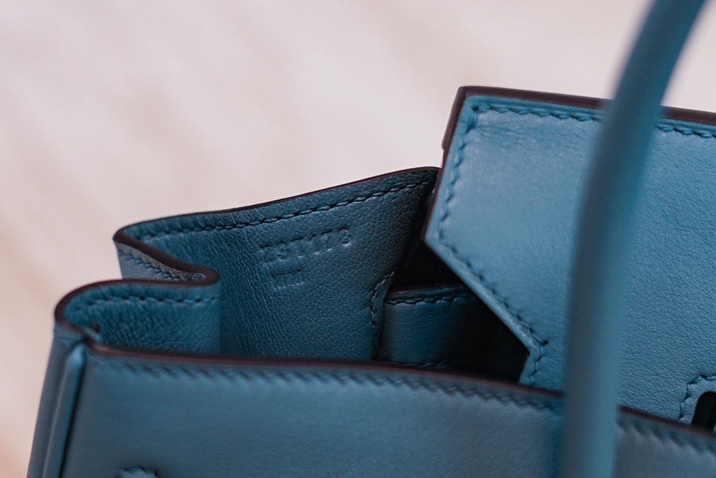 [Online Exclusive] Hermes Faubourg Tropical Birkin 30 Blue