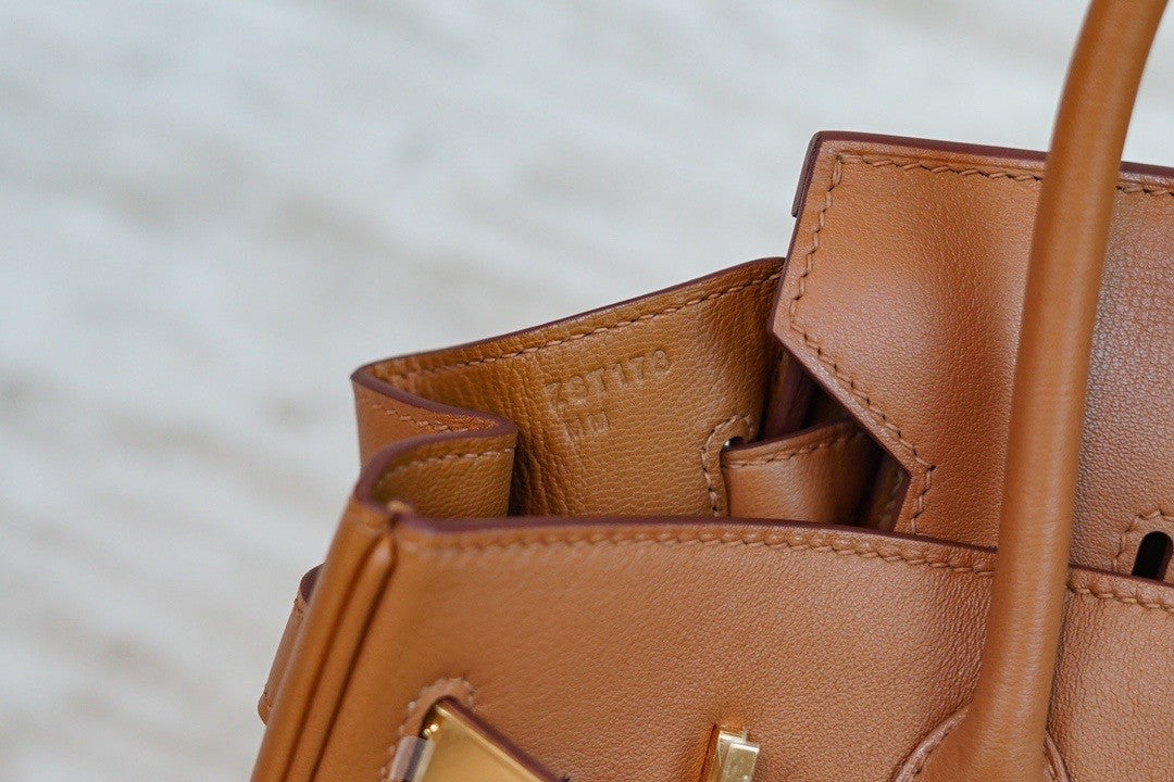 [Online Exclusive]Hermes Faubourg Tropical Birkin 30 Gold