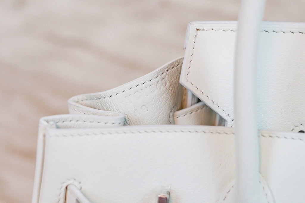 [Online Exclusive]Hermes Faubourg Tropical Birkin 30 White