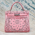 Hermes x Jay Ahr Special Edition custom-embroidering Pink Kelly 28 Bag Epsom Leather Palladium Hardware