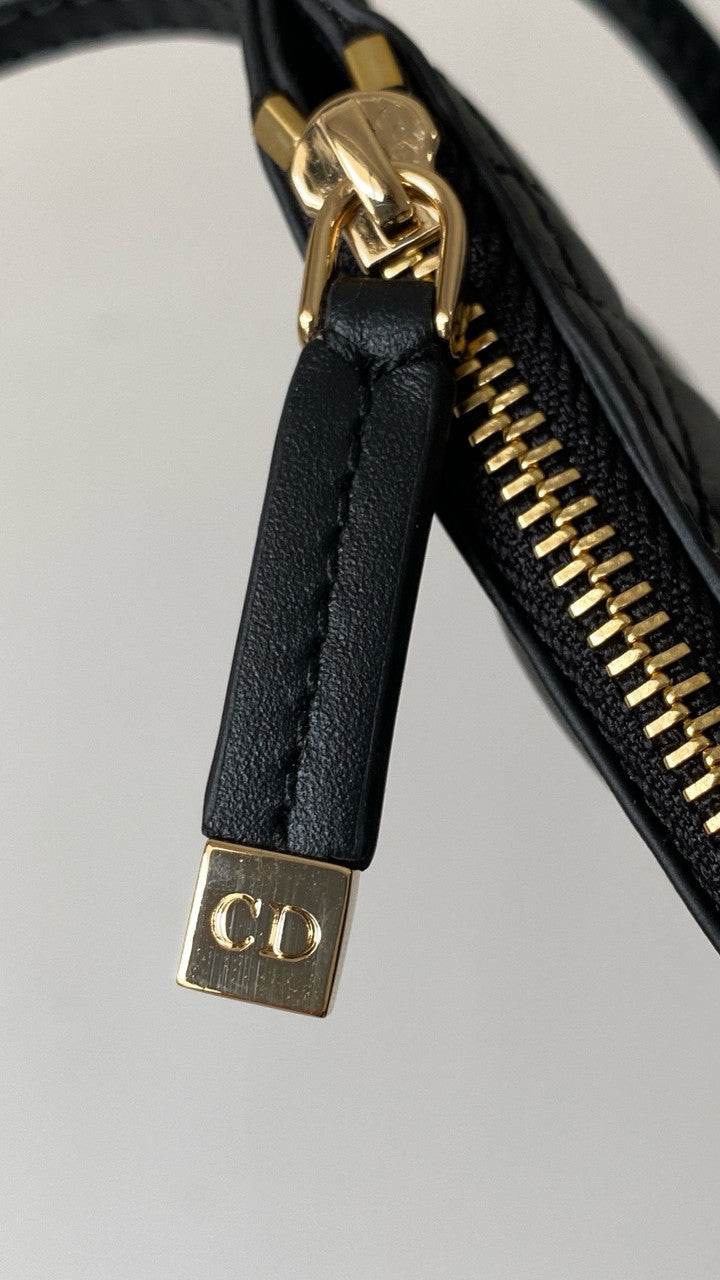 Christian Dior medium DIOR TOUJOURS BAG Black Macrocannage Calfskin
