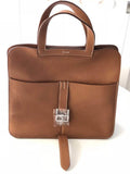 Hermes Gold 31 cm Halzan bag Togo Leather