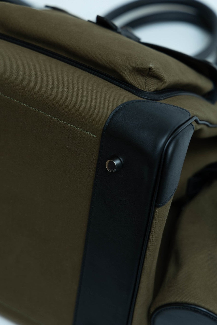 [Exclusive] Hermes Haut à Courroies 40 Cargo Bag Olive