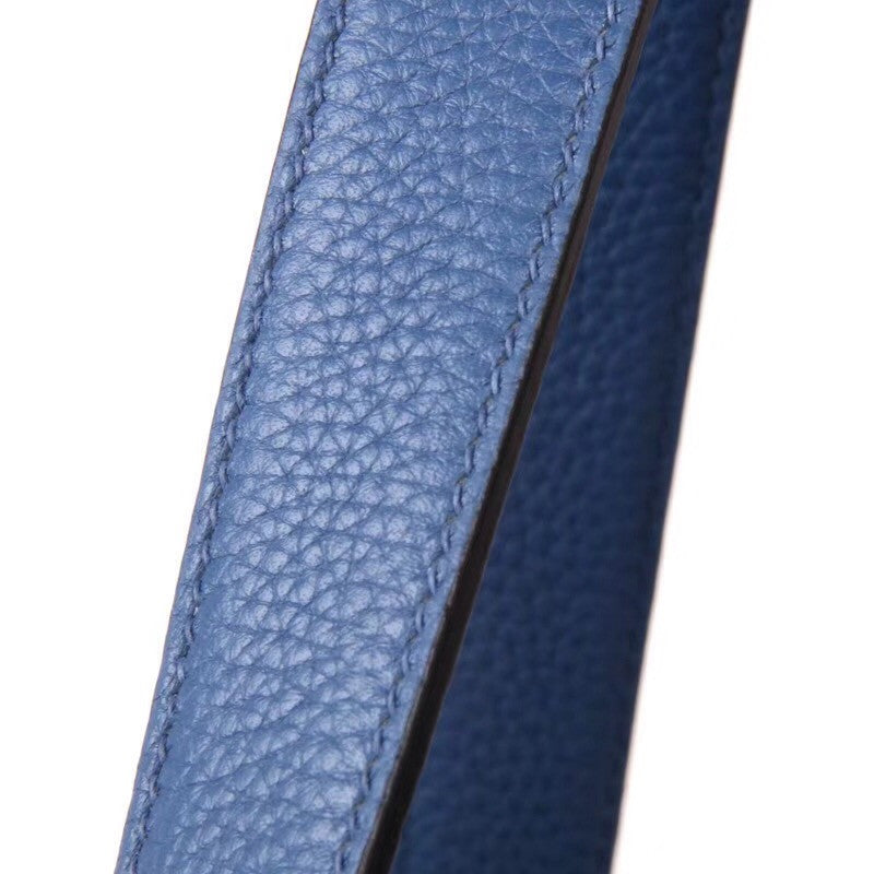 Hermes R2 Bleu Agate Picotin Lock MM Togo Leather Bag