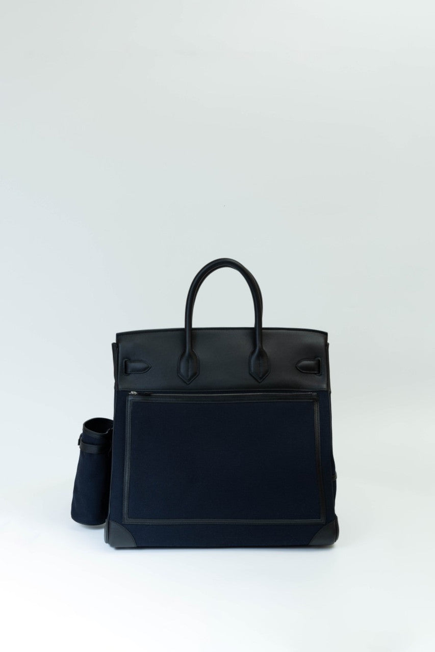 [Exclusive] Hermes Haut à Courroies 40 Cargo Bag Black