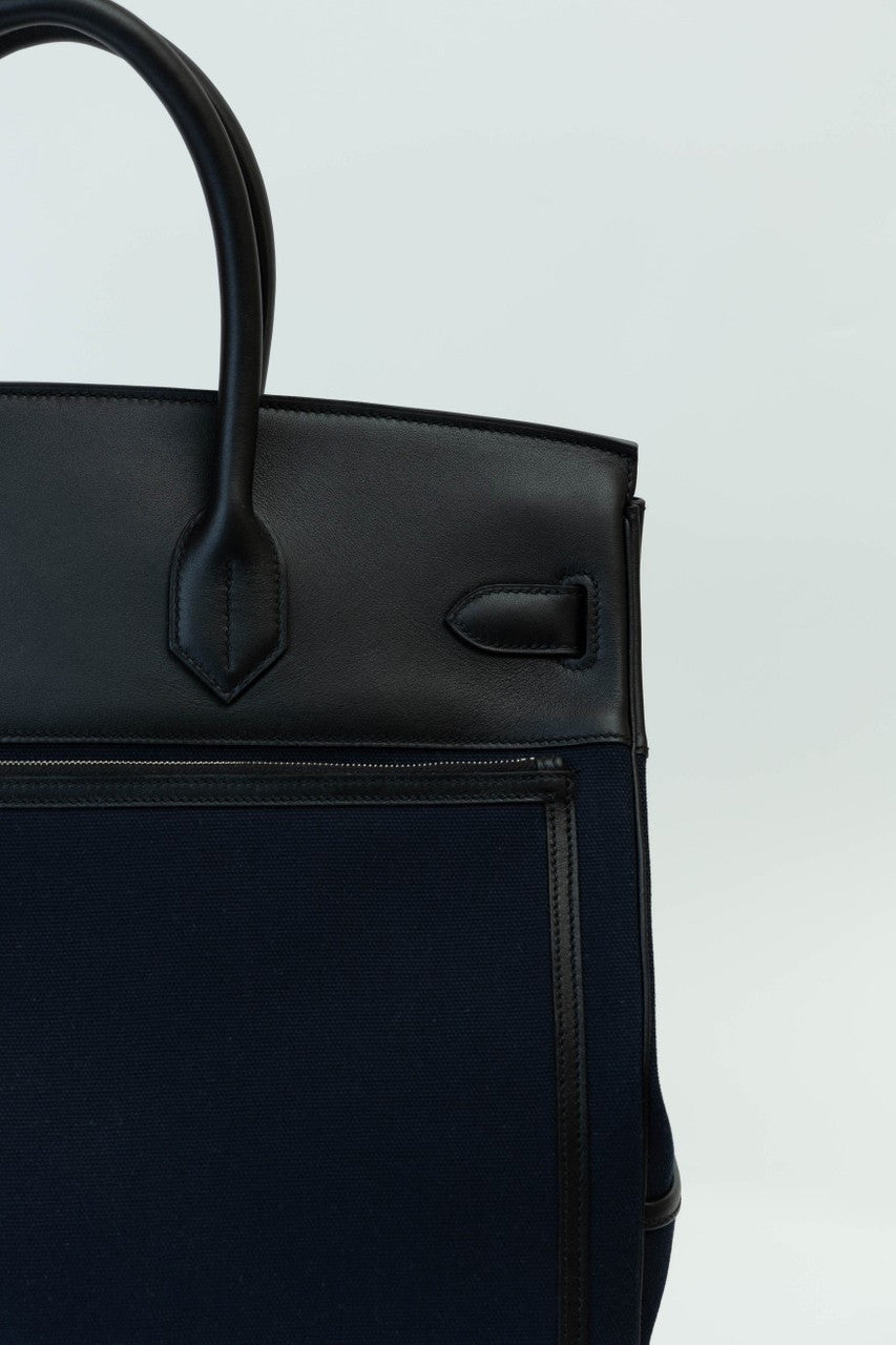 [Exclusive] Hermes Haut à Courroies 40 Cargo Bag Black