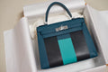 Hermes Limited Edition Green Kelly 28cm Lettre H Epsom PHW