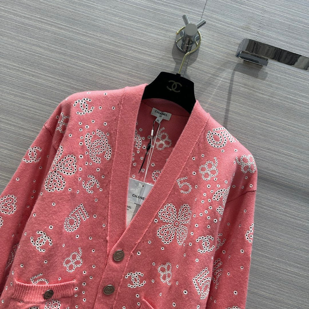 Chanel SS2023 Pre-Collection CARDIGAN Pink
