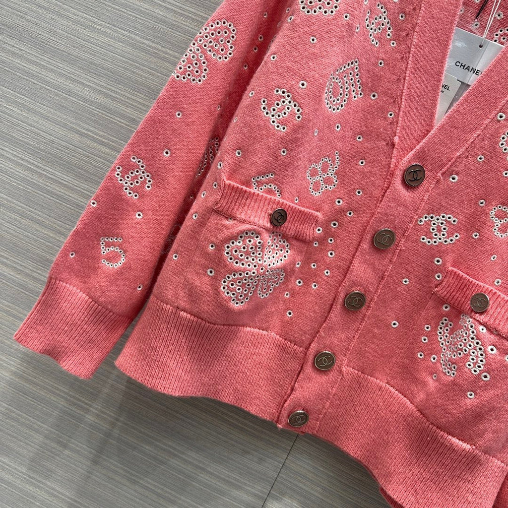 Chanel SS2023 Pre-Collection CARDIGAN Pink