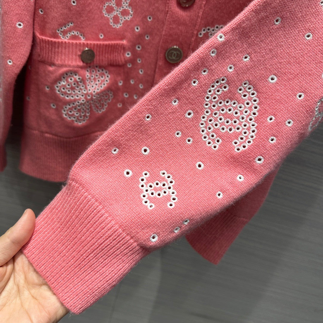 Chanel SS2023 Pre-Collection CARDIGAN Pink