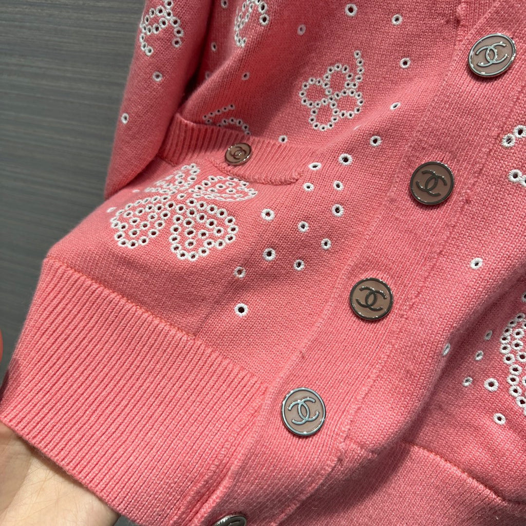 Chanel SS2023 Pre-Collection CARDIGAN Pink