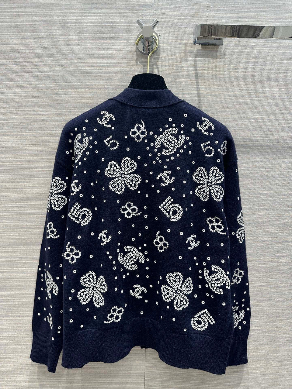 Chanel SS2023 Pre-Collection CARDIGAN NAVY