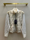 Fendi Bomber jacket White mink bomber