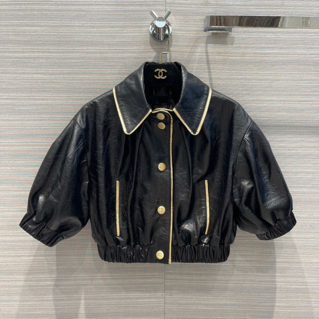 Chanel Spring-Summer 2022 Crumpled Calfskin Jacket