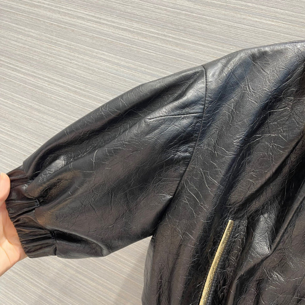 Chanel Spring-Summer 2022 Crumpled Calfskin Jacket