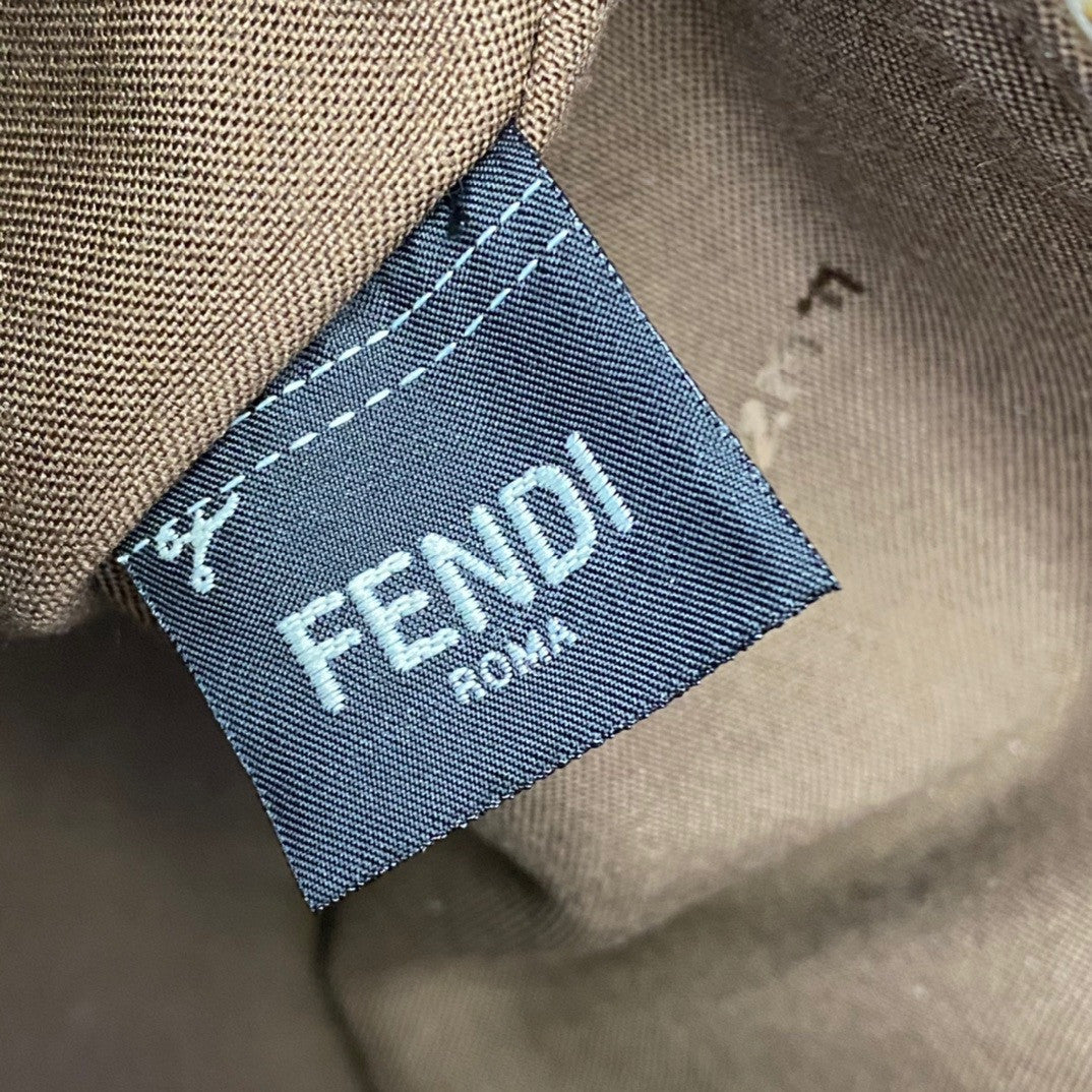 Fendi Fendigraphy Small White leather bag