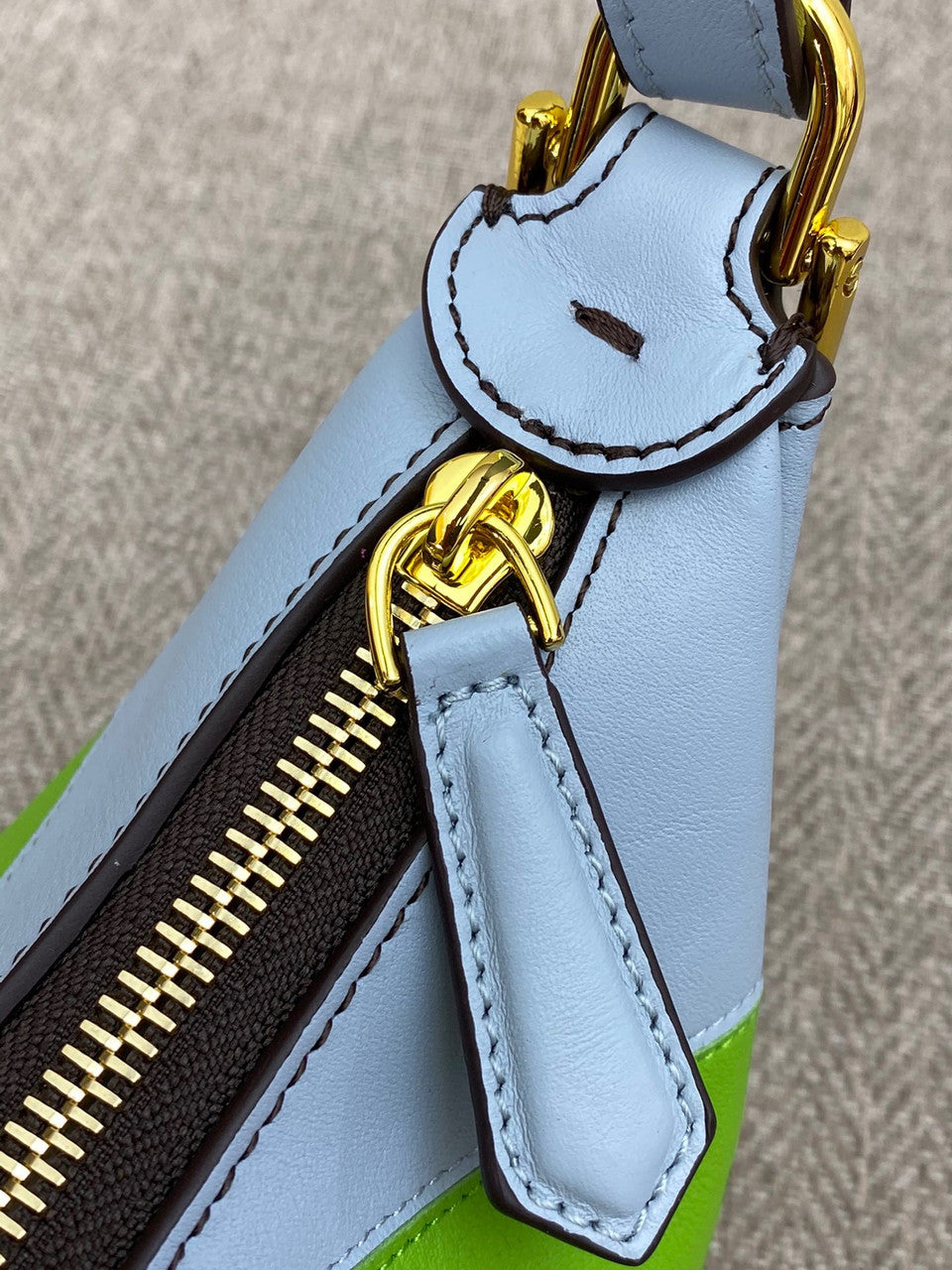 Fendi Fendigraphy Small Leather bag with multicolour inlay