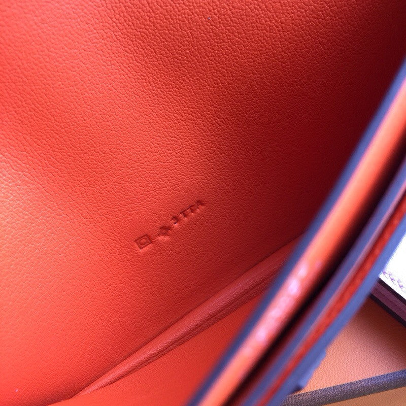Hermes Bearn wallet Bi-Colour Epsom leather/Lizard Multiple colors