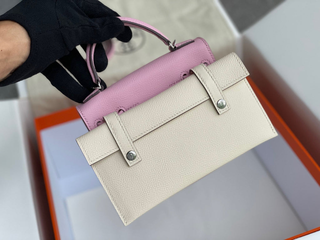Hermes Kellydole Picto Craie/Pink（Kelly Idole Doll Bag 2022 ）