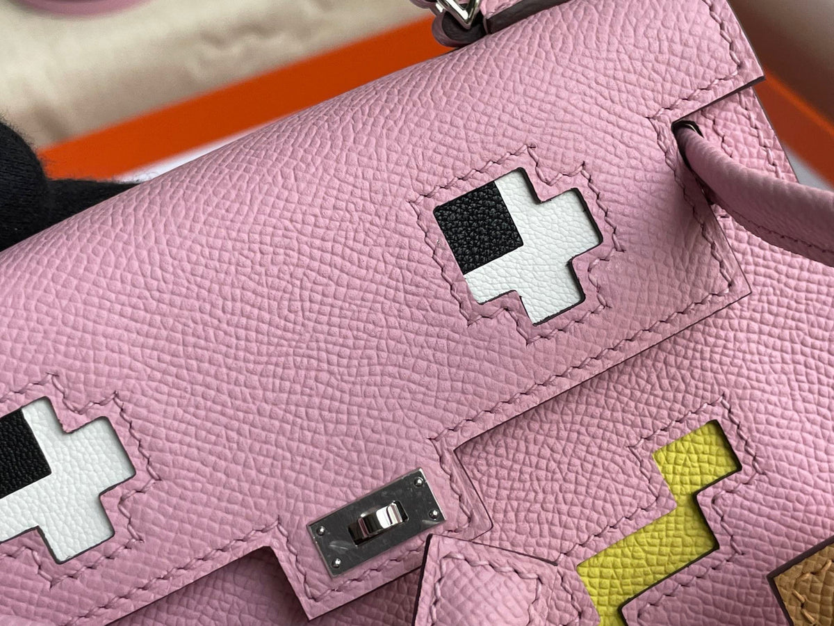 Hermes Kellydole Picto Craie/Pink（Kelly Idole Doll Bag 2022 ）