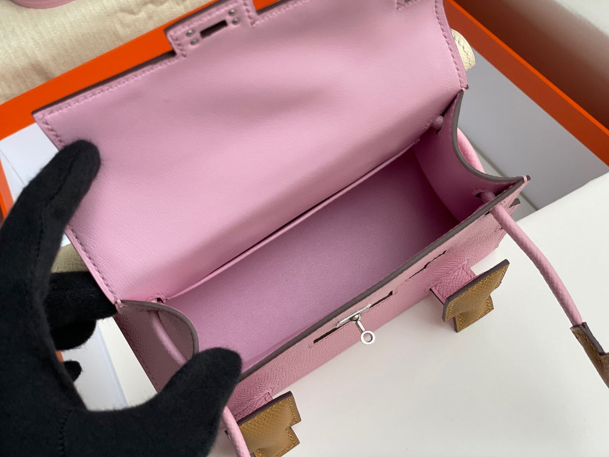 Hermes Kellydole Picto Craie/Pink（Kelly Idole Doll Bag 2022 ）