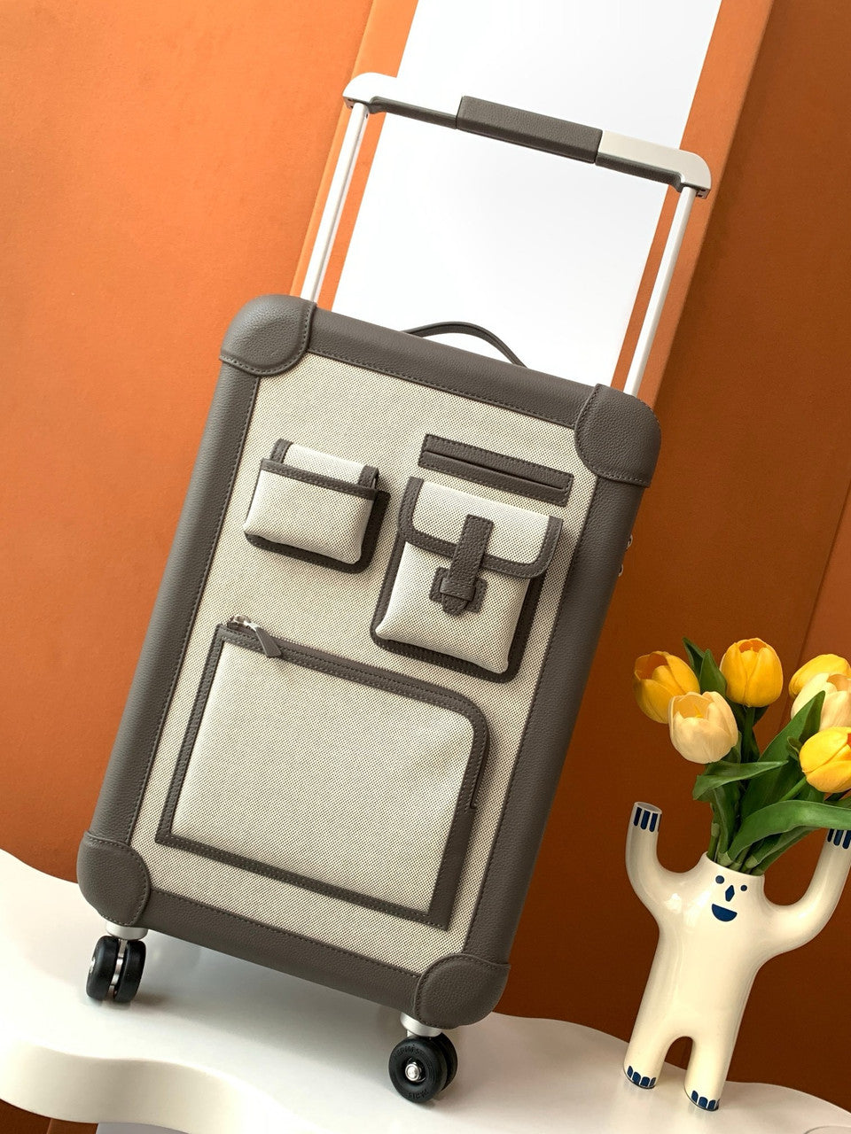 HERMES  Rolling Mobility Cargo Trolly  Etoupe