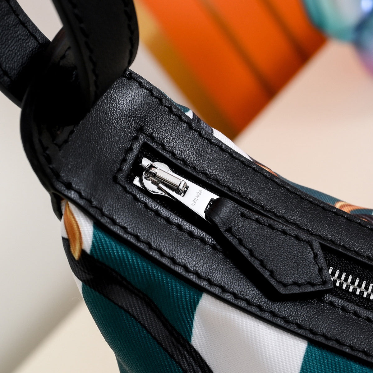 Hermès Silky City 33 Bag – "Brides de Gala" Silk &amp; Barenia Leather