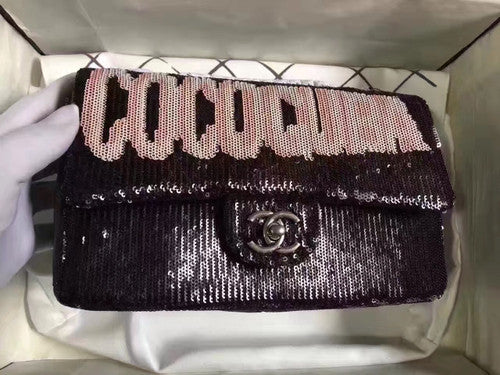 Chanel COCOCUBA Flap Bag Black