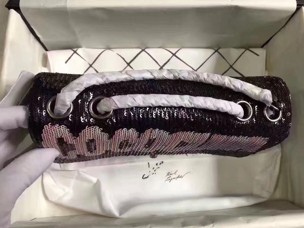 Chanel COCOCUBA Flap Bag Black