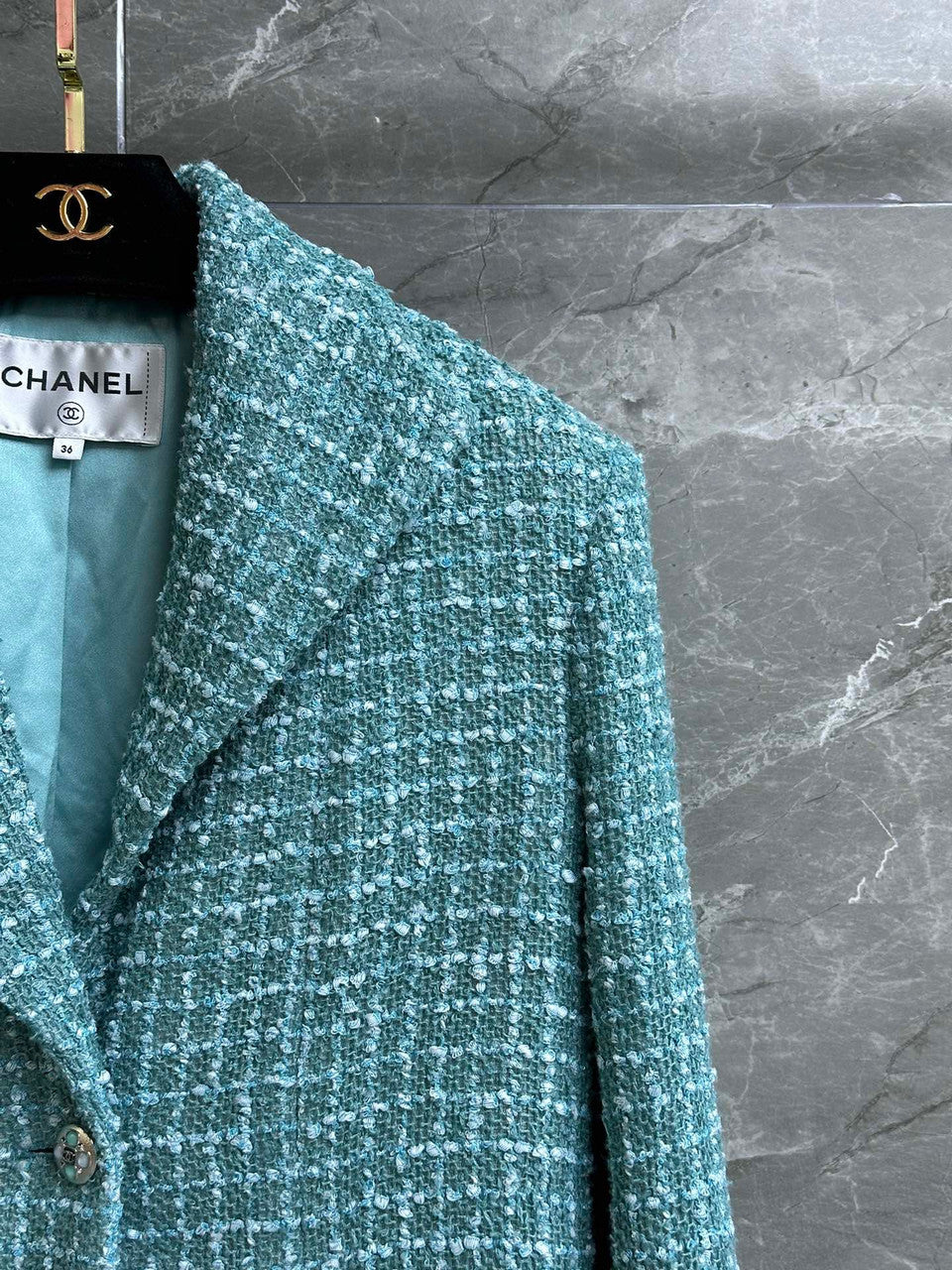 Chanel SS2023 Pre-Collection Linen Tweed Jacket