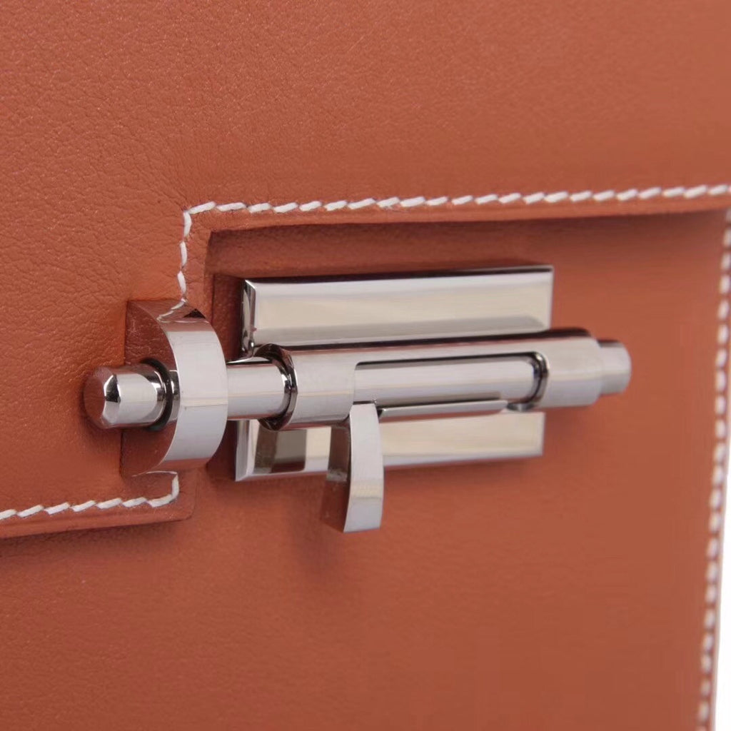 Hermes 2H Kraft Verrou Chaine Swift Leather