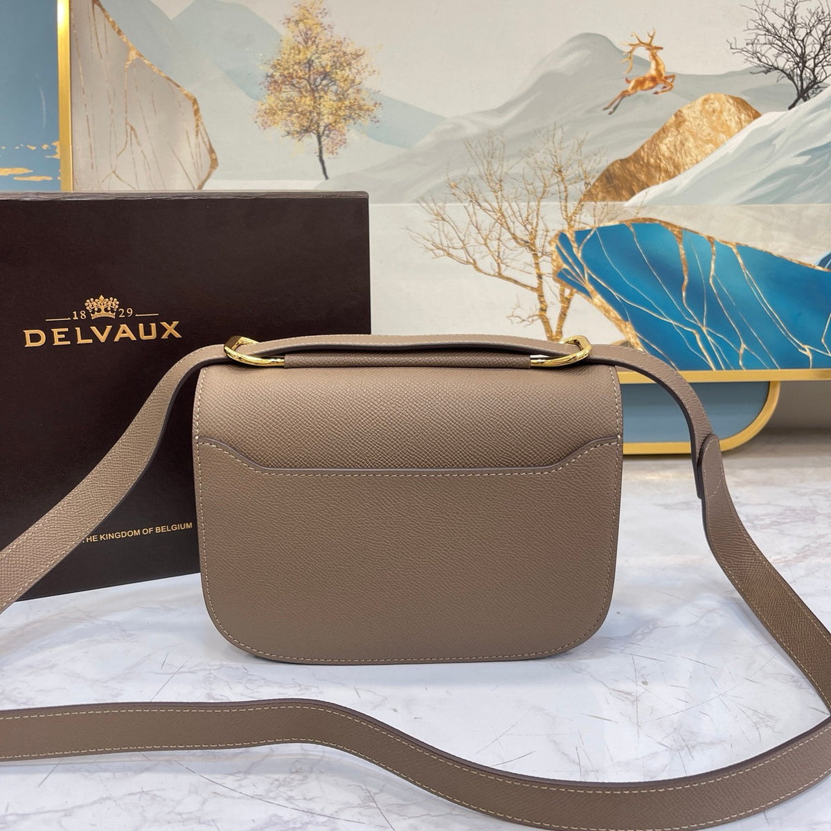 Delvaux Lingot in Alpina Calf