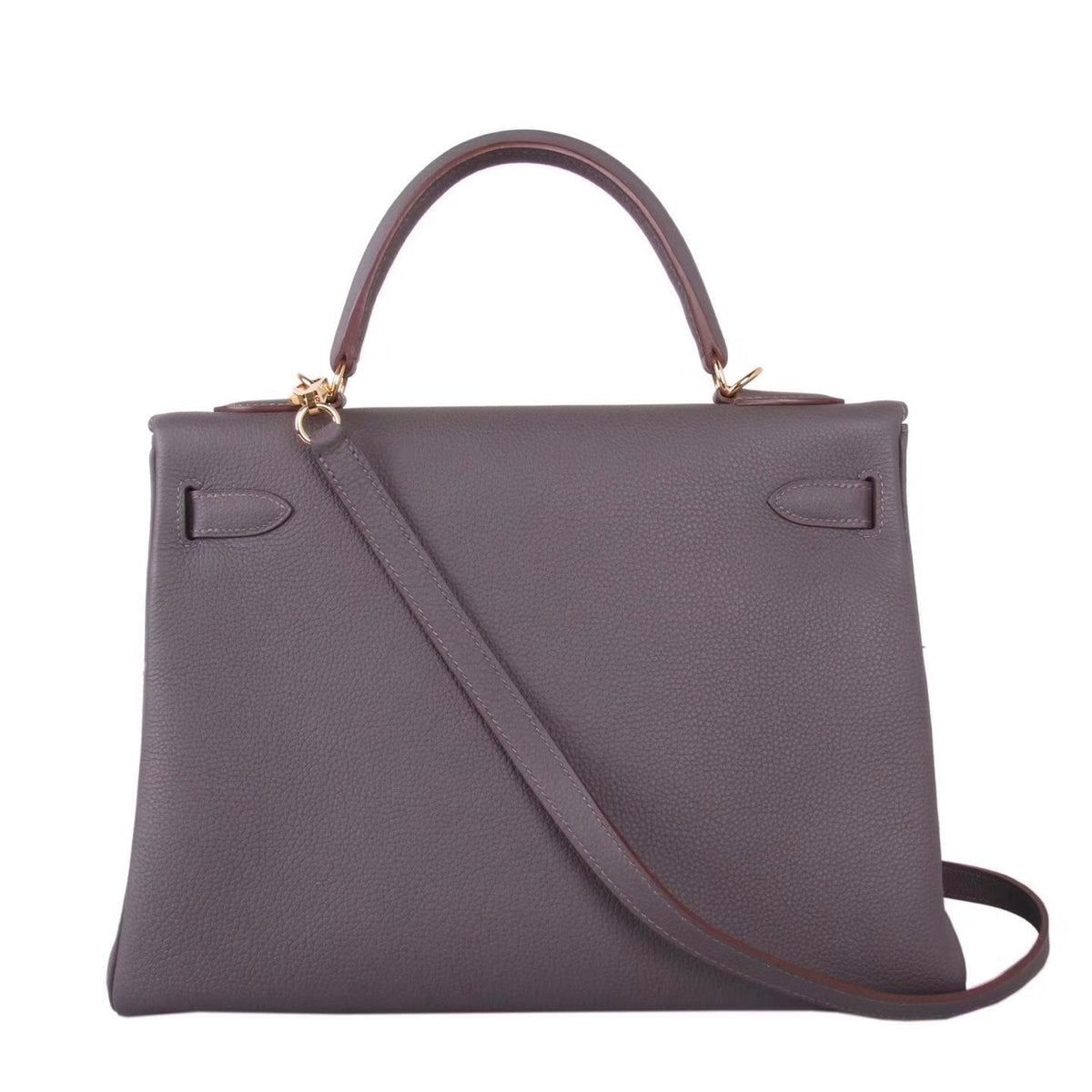Hermès Etain Kelly 32  Epsom Gold Hardware